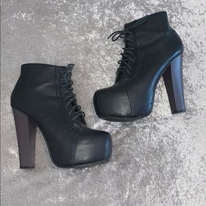 Jeffrey Campbell look alike Booties